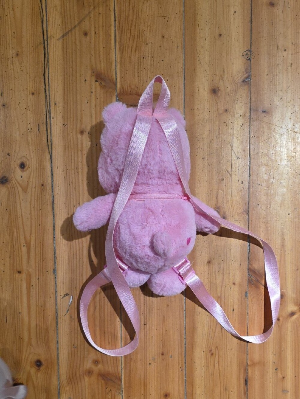 Care Bears Pink Rainbow Cuddly Plush Backpack - Picture 2 of 5